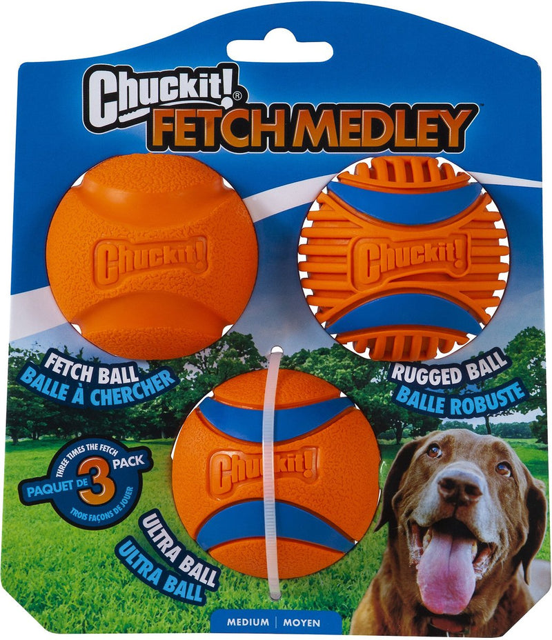 Chuckit! Fetch Medley 3-Pack