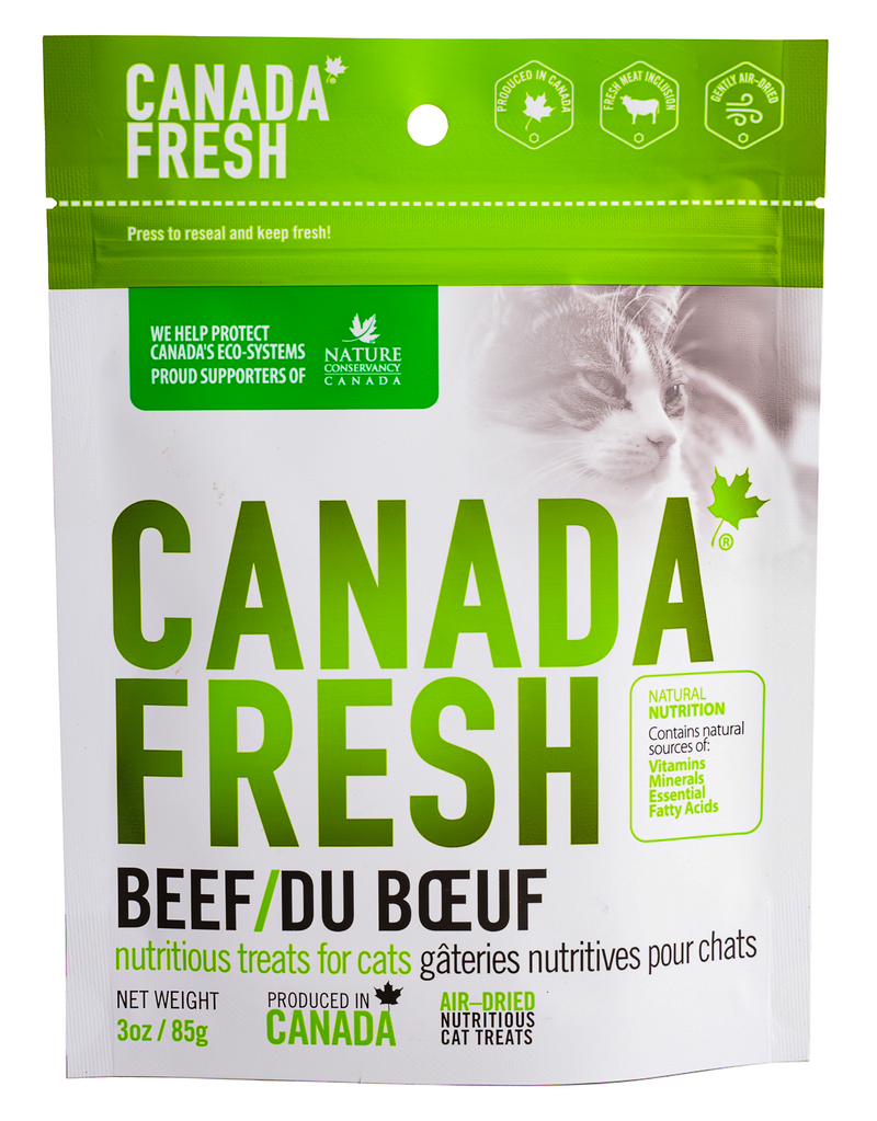 Canada Fresh Air-Dried Beef Cat Treats