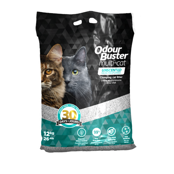 Odour Buster Multi-Cat Clumping Cat Litter