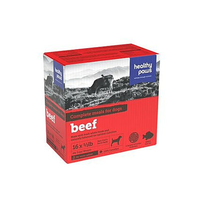 Healthy Paws Complete Beef Dinner Raw Dog Food