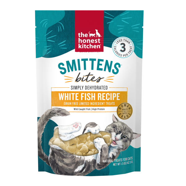 The Honest Kitchen Smittens Whitefish Recipe Cat Treat