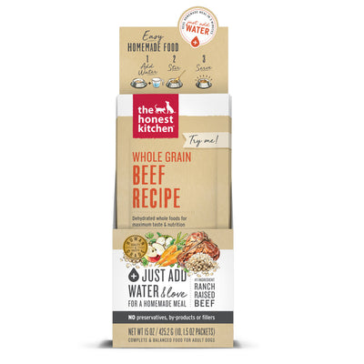 The Honest Kitchen Dehydrated Whole Grain Beef Recipe