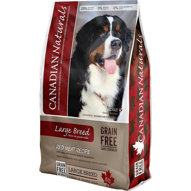 Canadian Naturals Grain Free Red Meat Large Breed Dog Food