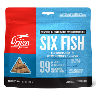 Orijen Freeze-Dried Six Fish Recipe Cat Treats