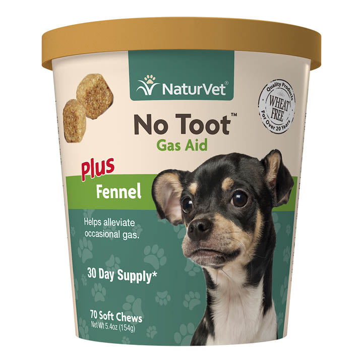 NaturVet No Toot™ Gas Aid Soft Chew