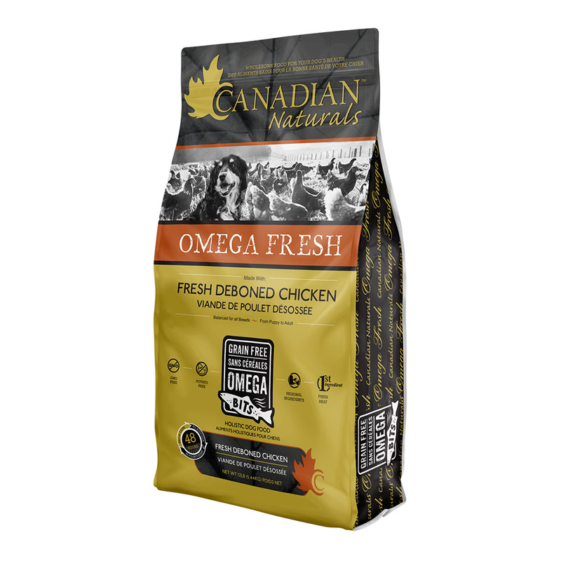 Canadian Naturals Omega Fresh Grain Free Deboned Chicken Dog Food