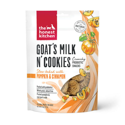 The Honest Kitchen Goat's Milk N'Cookies - Slow Baked with Pumpkin & Cinnamon Dog Treats
