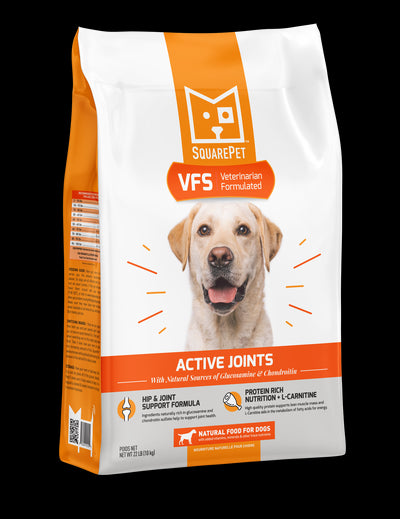 SquarePet VFS® Active Joints Formula Natural Food for Dogs