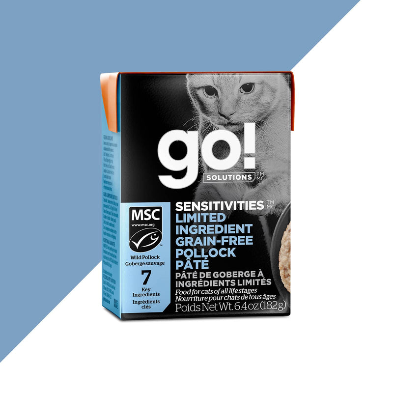 Go! SENSITIVITIES Limited Ingredient Grain Free Pollock Pâté for Cats