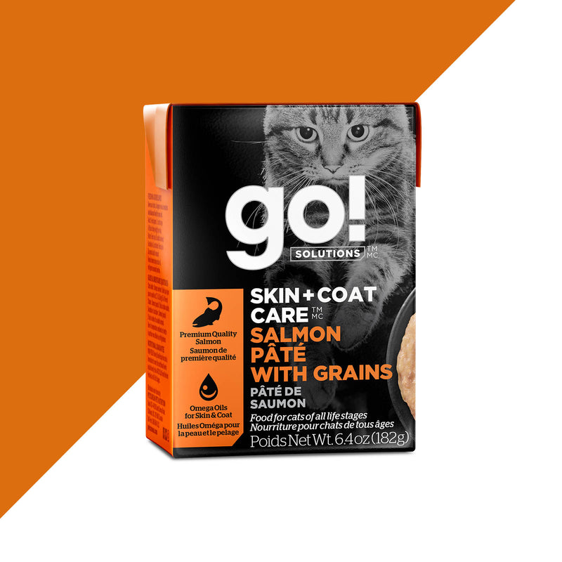 Go! SKIN & COAT Salmon Pâté with Grains for Cats