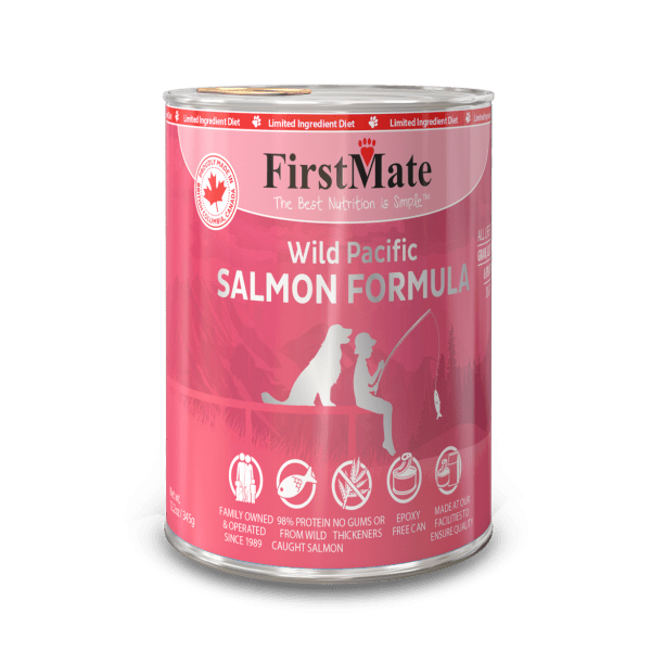 FirstMate Limited Ingredient Wild Pacific Salmon Formula for Dogs