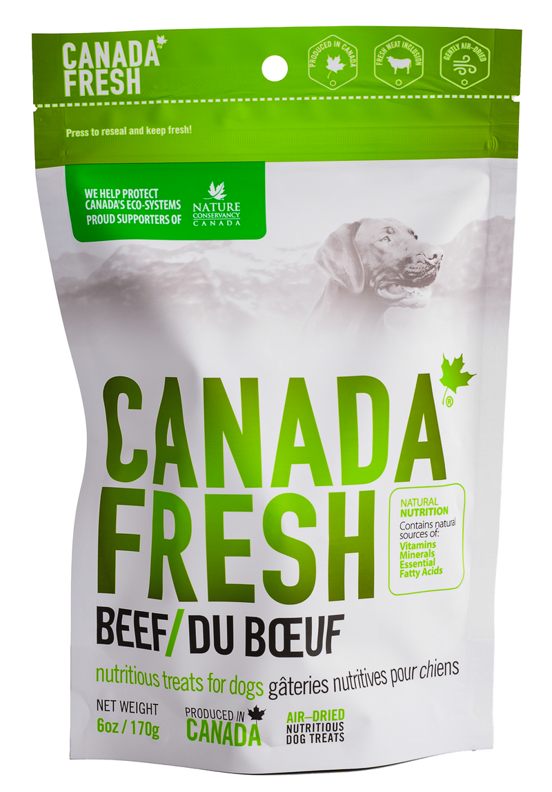 Canada Fresh Air-Dried Beef Dog Treat