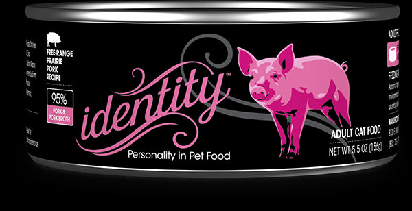 Identity 95% Free-Range Prairie Pork & Pork Broth Pâté Wet Cat Food
