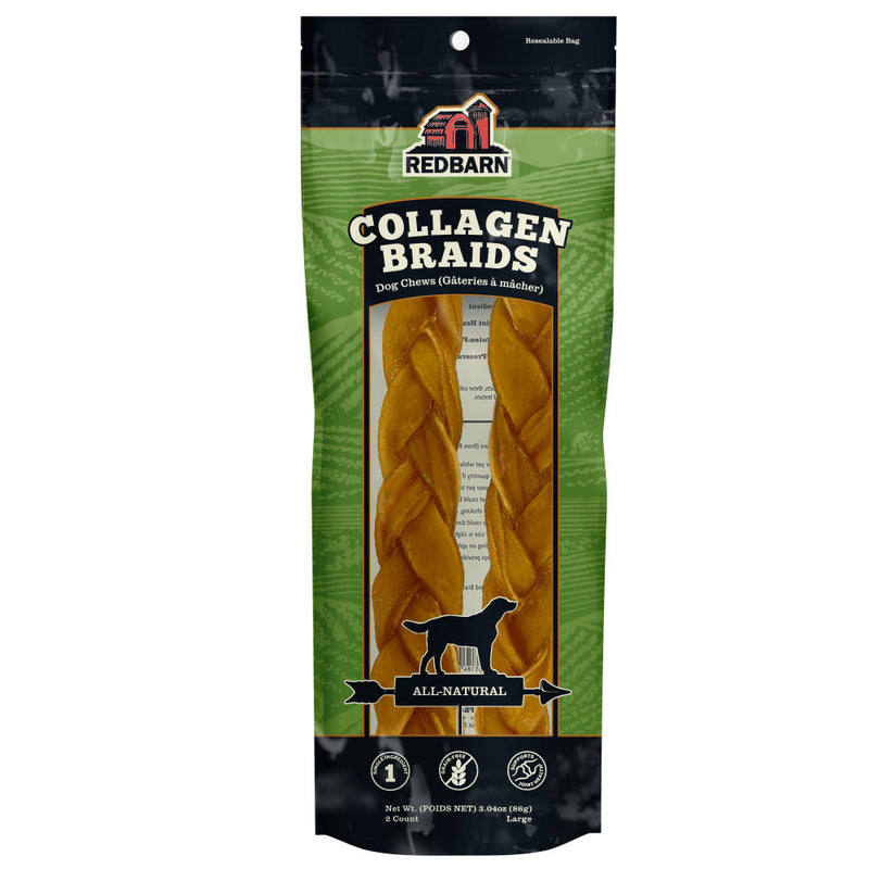 REDBARN Collagen Braid Large 2-Pack