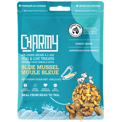 Charmy Dog & Cat Treat Blue Mussel