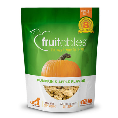 Fruitables Pumpkin & Apple Flavor Baked Dog Treats