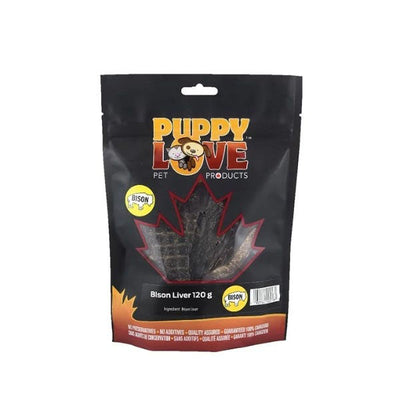 Puppy Love Bison Liver Treats for Dogs