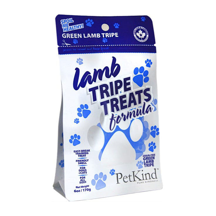 PetKind Green Lamb Tripe Treats for Dogs