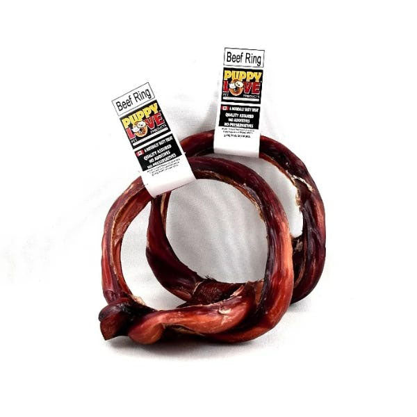 Puppy Love Beef Ring Chew for Dogs