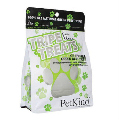 PetKind Green Beef Tripe Treats for Dogs
