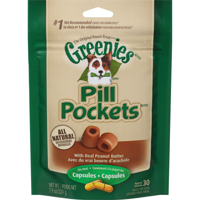 GREENIES™ PILL POCKETS™ Treats for Dogs Peanut Butter Flavor Capsule