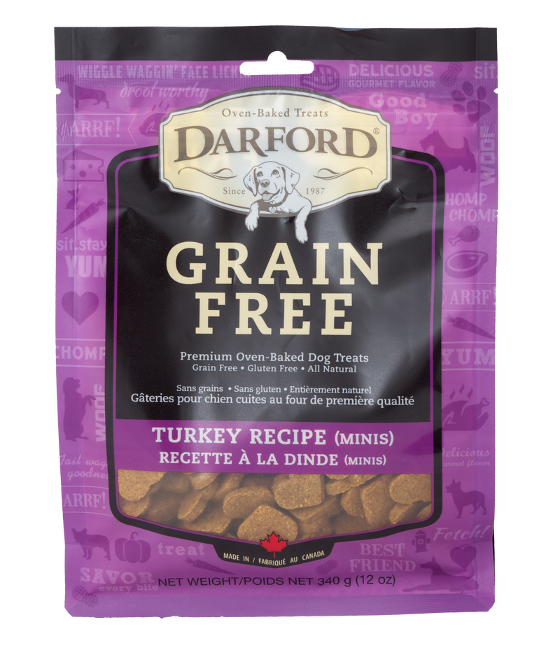 Darford Grain Free Turkey Minis Dog Biscuits