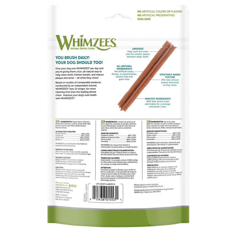 WHIMZEES® Stix All Natural Daily Dental Chew for Dogs