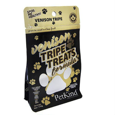 PetKind Green Venison Tripe Treats for Dogs