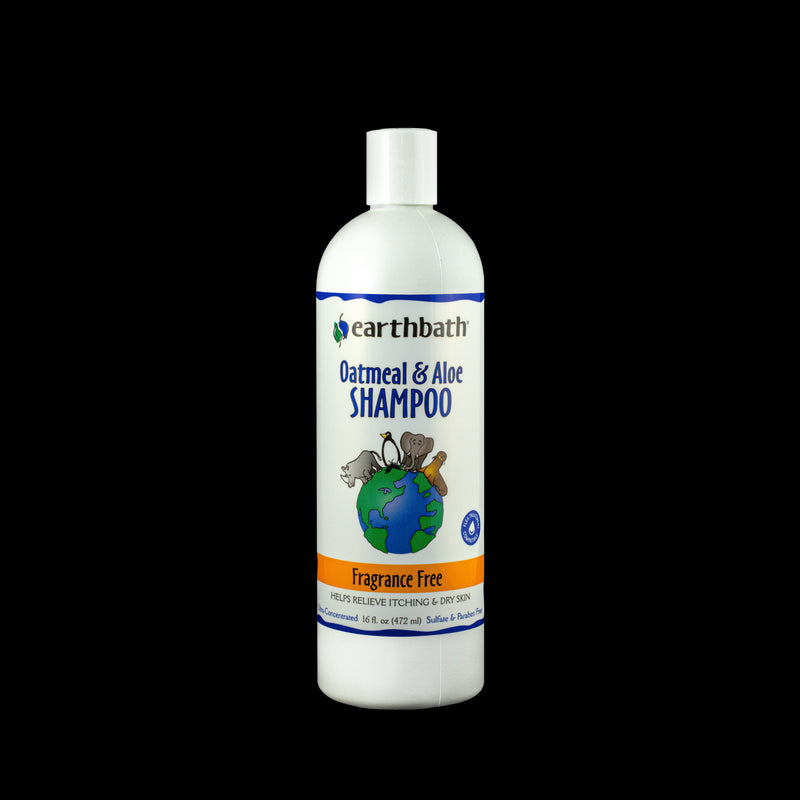 Earthbath Oatmeal & Aloe Shampoo Fragrance Free 16oz