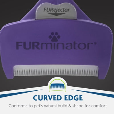 FURminator Short Hair deShed Tool for Cats