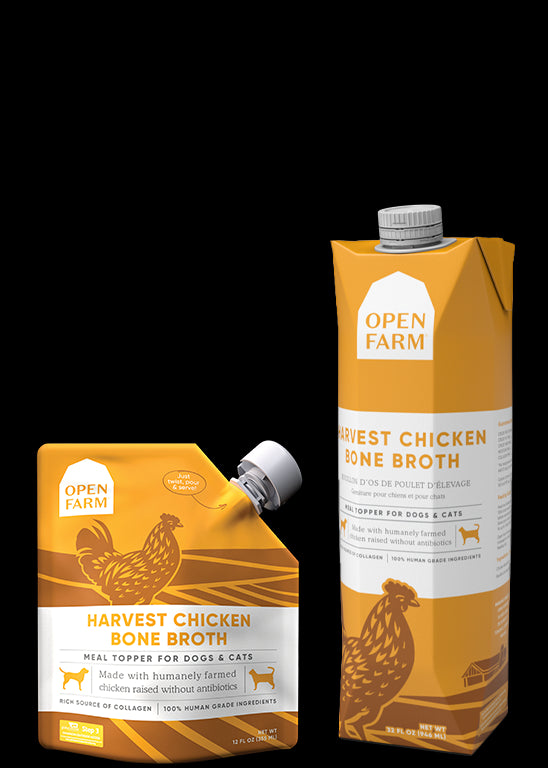 Open Farm Dog/Cat Chicken Bone Broth Topper