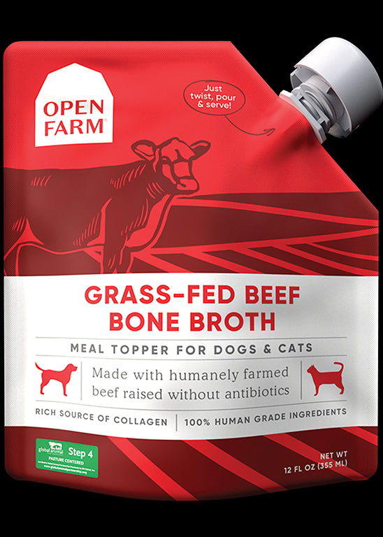 Open Farm Dog/Cat Beef Bone Broth Topper