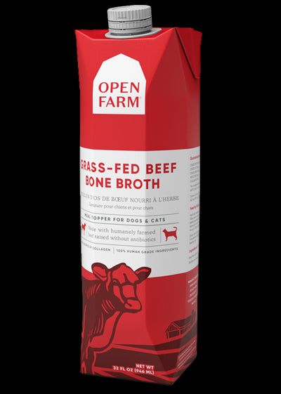 Open Farm Dog/Cat Beef Bone Broth Topper