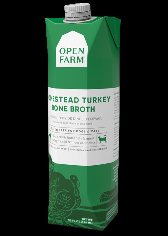 Open Farm Dog/Cat Turkey Bone Broth Topper