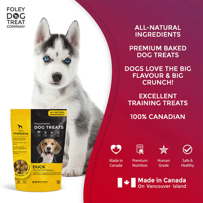 Vitality Duck with Honey Sweet Papaya Grain Free Dog Treats