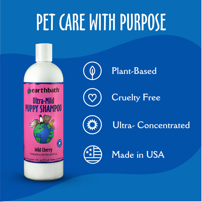 Earthbath Shampoo Puppy Wild Cherry