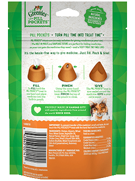 FELINE GREENIES™ PILL POCKETS™ Treats Chicken Flavor