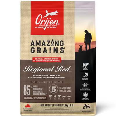 Orijen Dog Amazing Grains Regional Red