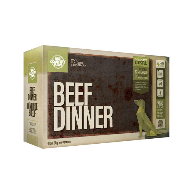 Big Country Raw Beef Dinner