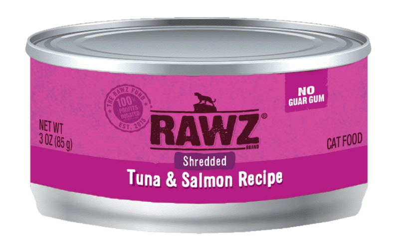 Rawz Shredded Tuna & Salmon Cat Food Recipe