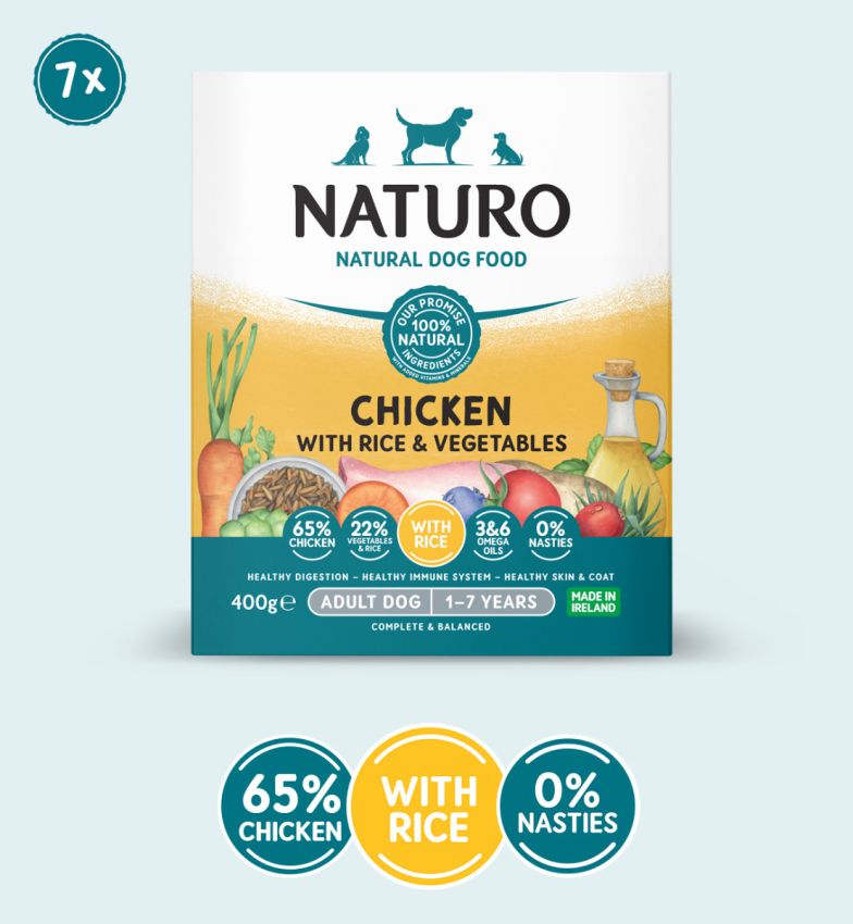 Naturo Chicken /w Rice & Veg for Dogs