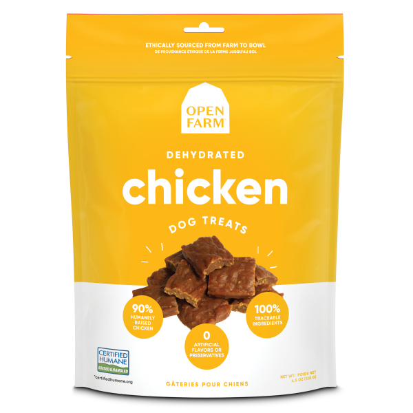 Open Farm Dog Treat Dehydrated Chicken