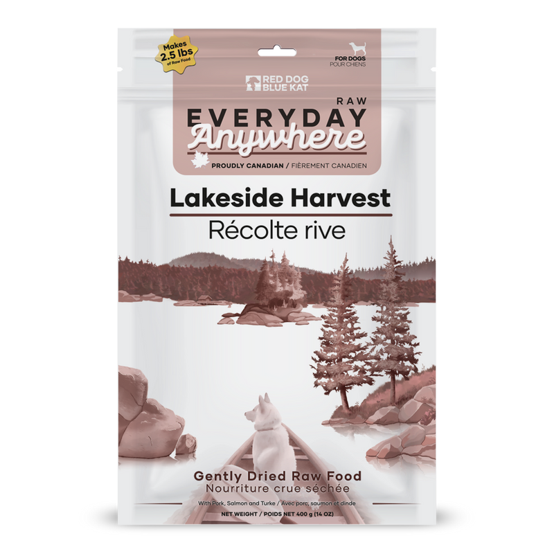 Red Dog Blue Kat Everyday Raw Anywhere Lakeside Harvest
