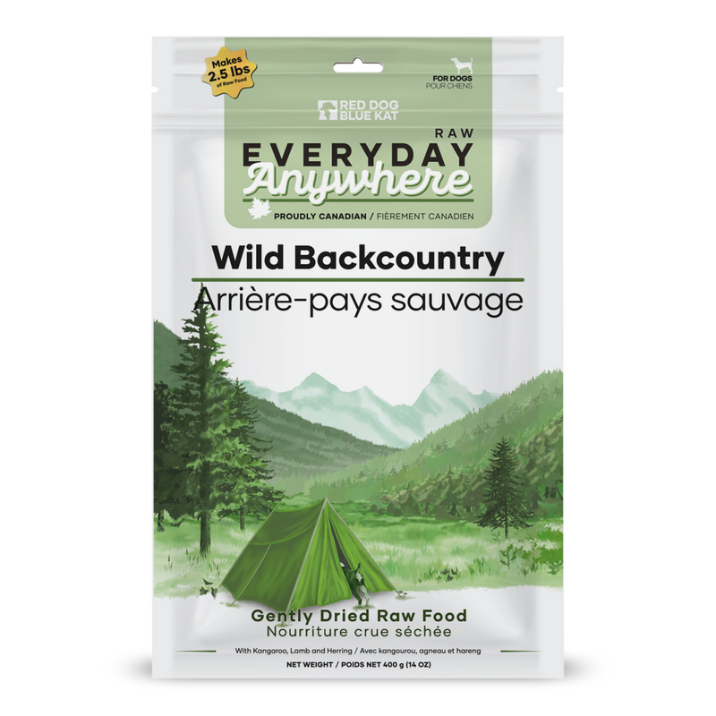 Red Dog Blue Kat Everyday Raw Anywhere Wild Backcounty