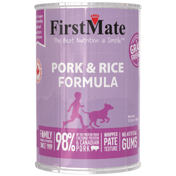 First Mate Grain-Friendly Pork w/Rice for Dogs