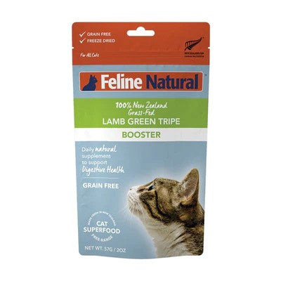 Feline Natural New Zealand Grass-Fed Lamb Green Tripe Booster for Cats