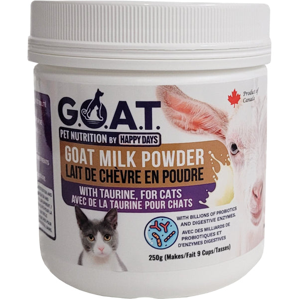 Happy Days Goat Milk Powder with Taurine for Cats