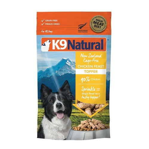 K9 Natural New Zealand Cage-Free Chicken Feast Freeze-Dried Meal Topper