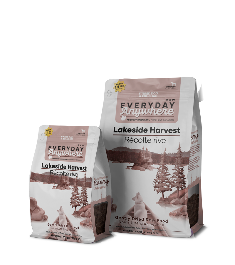 Red Dog Blue Kat Everyday Raw Anywhere Lakeside Harvest
