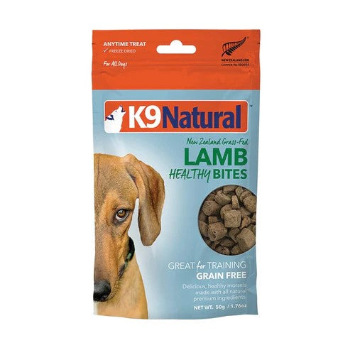 K9 Natural New Zealand Grass-Fed Lamb Healthy Bites Dog Treats